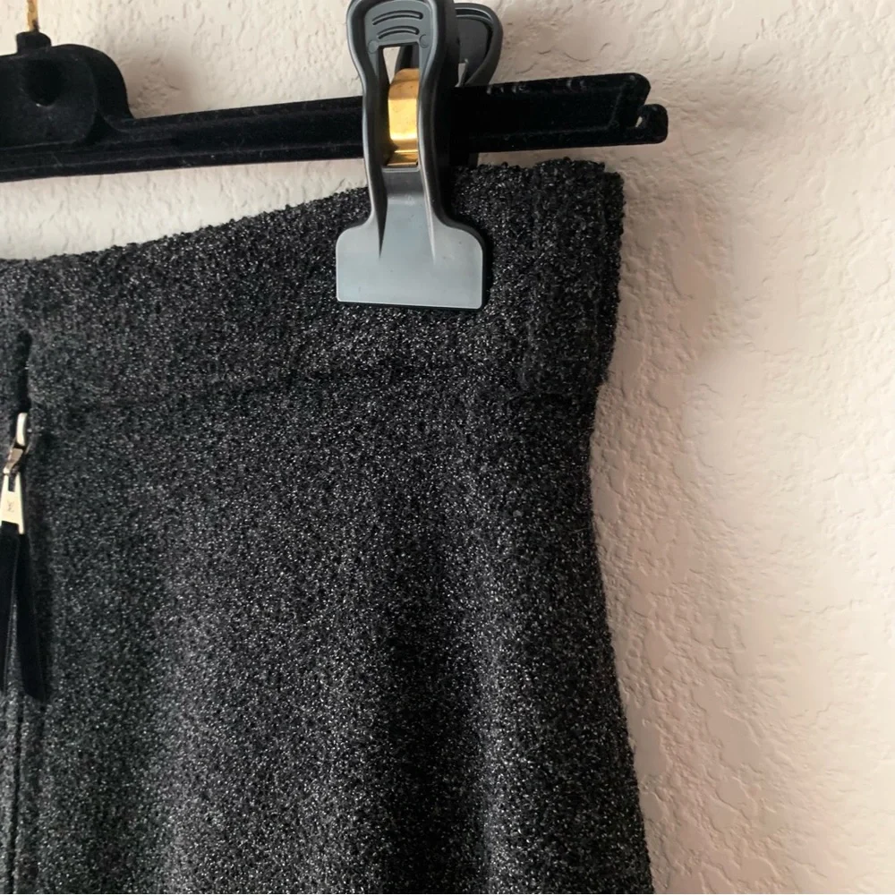 Louis Vuitton wool blend knit flare skirt